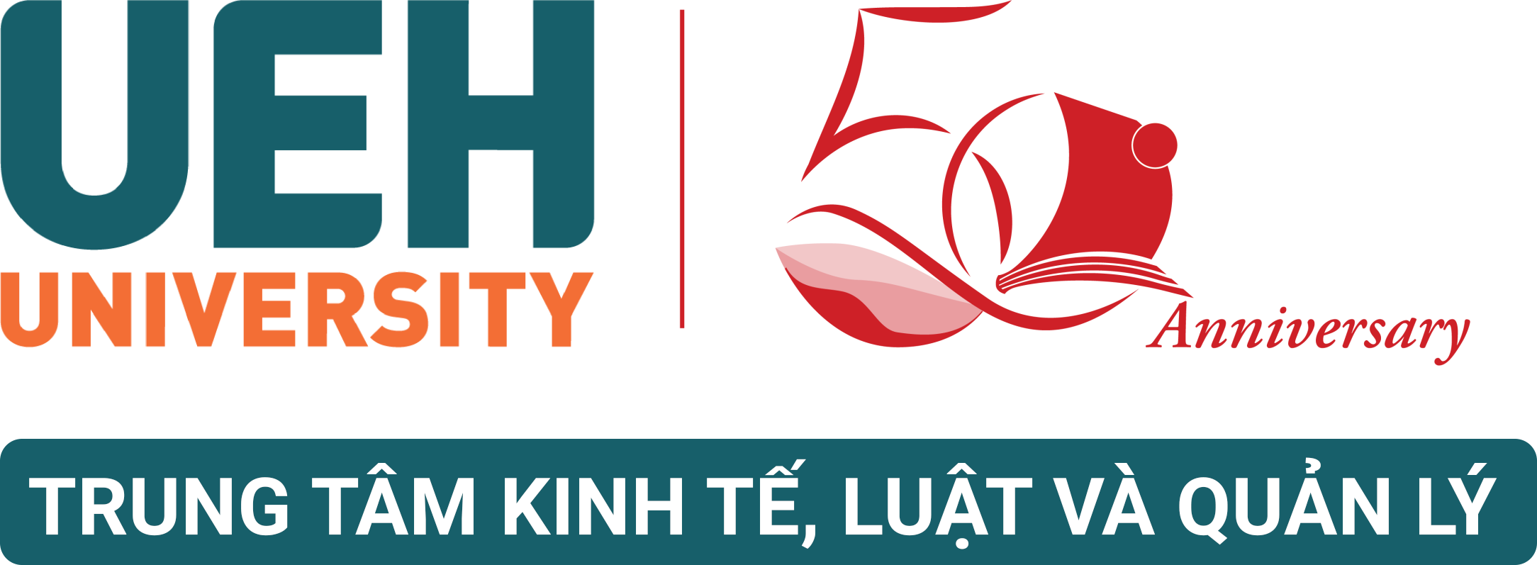 UEH 50th - Trung tâm Kinh tế, Luật và Quản lý
