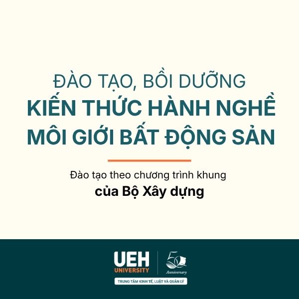 Đào Tạo, Bồi Dưỡng Kiến Thức Hành Nghề Môi Giới Bất Động Sản