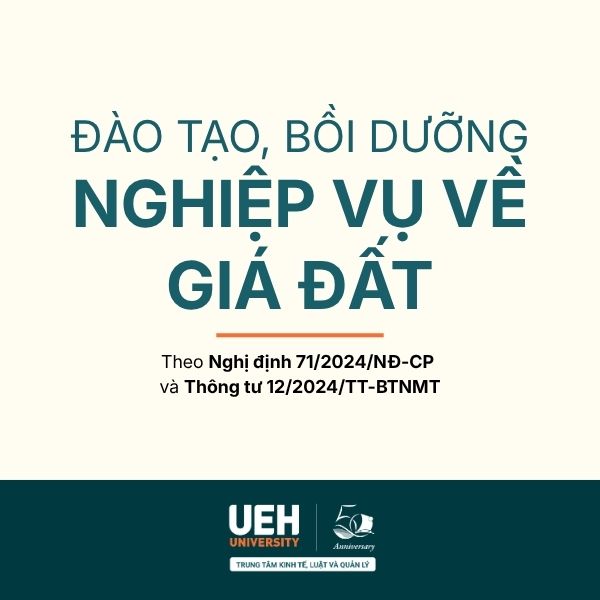 Đào Tạo, Bồi Dưỡng Nghiệp Vụ Về Giá Đất