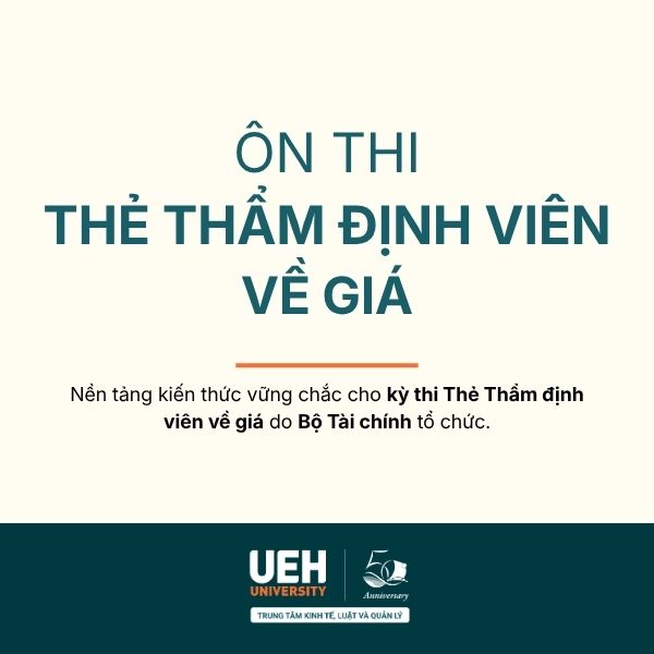 Ôn thi thẻ Thẩm định viên về giá