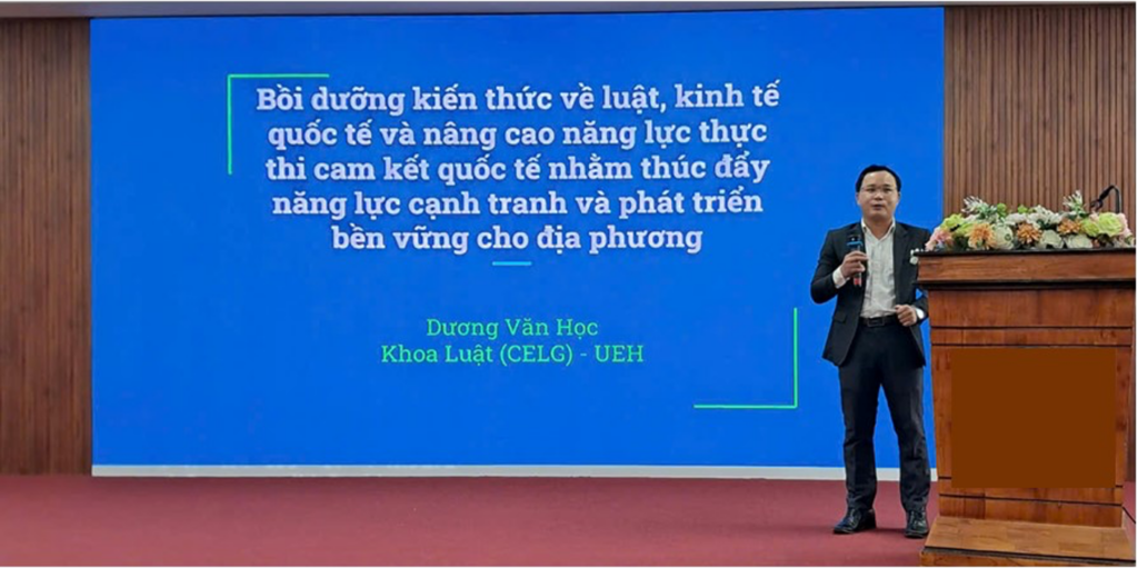 Trung tâm Kinh tế, Luật và Quản lý phối hợp triển khai chương trình đào tạo trong khuôn khổ hợp tác UEH – Cà Mau - UEH CTELG